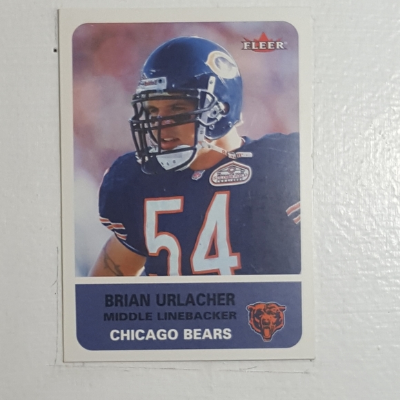2002 Fleer Brian Urlacher - Picture 3 of 3